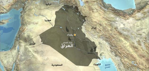 صورة جديد أين يقع العراق