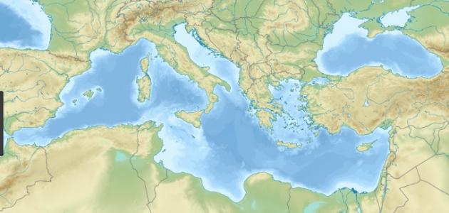 صورة جديد أين يقع البحر المتوسط