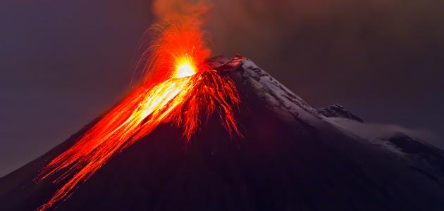 صورة جديد أكبر بركان في العالم