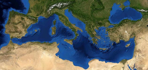 صورة جديد أين يقع البحر الأبيض المتوسط