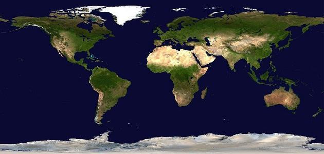 صورة دول العالم من حيث السكان
