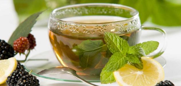 صورة فوائد شرب الشاي الأخضر قبل النوم