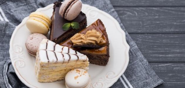 أنواع الحلويات والمعجنات