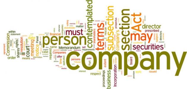 أنواع الشركات