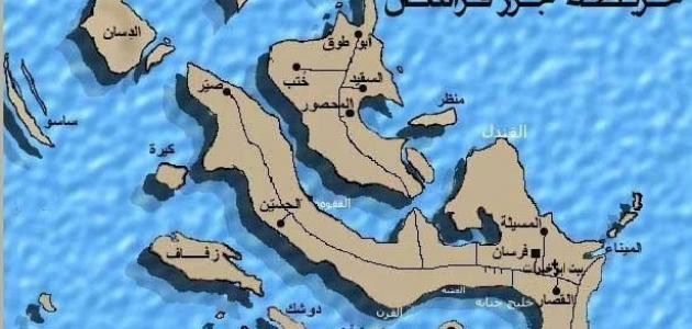 أين تقع جزر فرسان