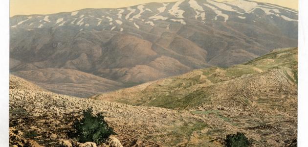 أين يقع جبل الشيخ