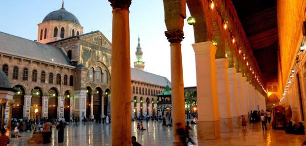 أين يوجد المسجد الأموي أين يوجد المسجد الأموي