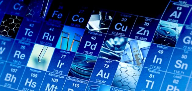 العناصر الفلزية واللافلزية