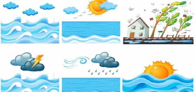 تعريف تغير المناخ