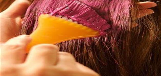 خطوات صبغ الشعر في البيت خطوات صبغ الشعر في البيت