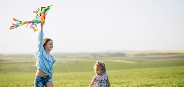 صنع طائرة ورقية للأطفال صنع طائرة ورقية للأطفال