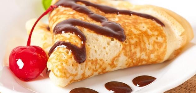 طريقة البان كيك دون حليب