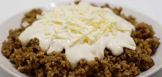 طريقة التمر بالقشطة طريقة التمر بالقشطة