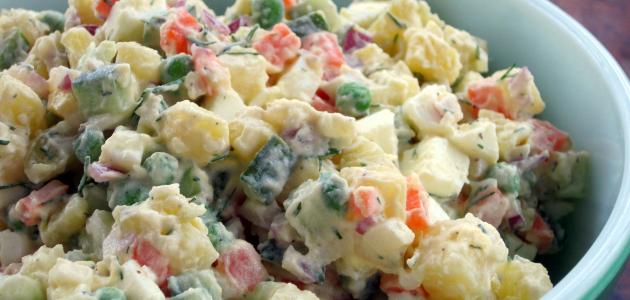 طريقة تحضير السلطة الروسية طريقة تحضير السلطة الروسية