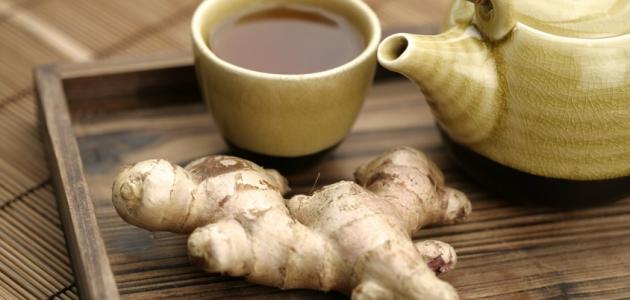 طريقة تحضير شاي الزنجبيل طريقة تحضير شاي الزنجبيل