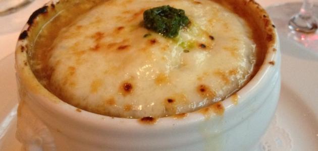 طريقة تحضير شوربة البصل