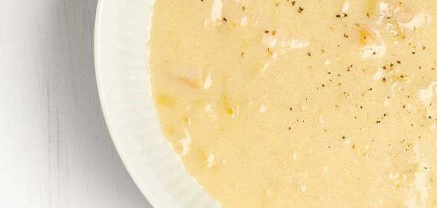 طريقة تحضير شوربة كريمة الدجاج