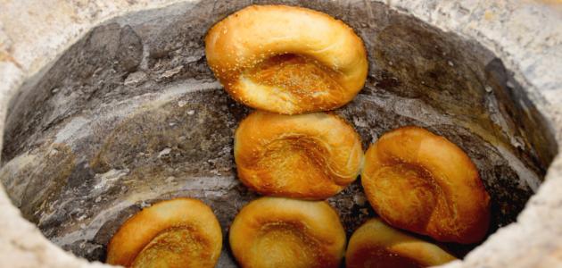 طريقة خبز التنور طريقة خبز التنور