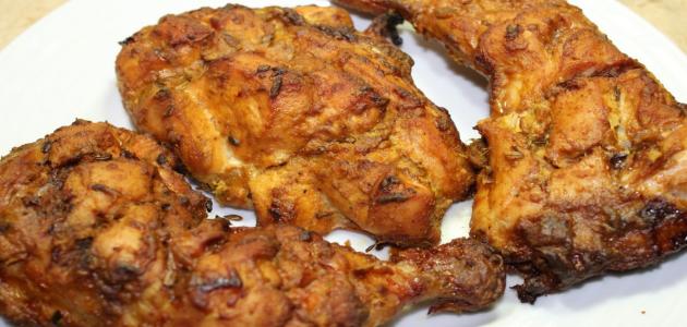 طريقة دجاج تكا الهندي