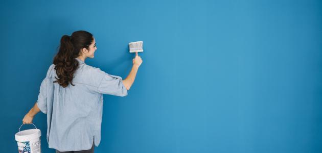 طريقة دهان الحوائط طريقة دهان الحوائط