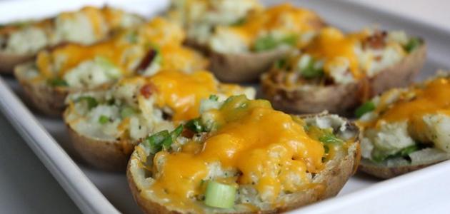 طريقة شوي البطاطا بالفرن