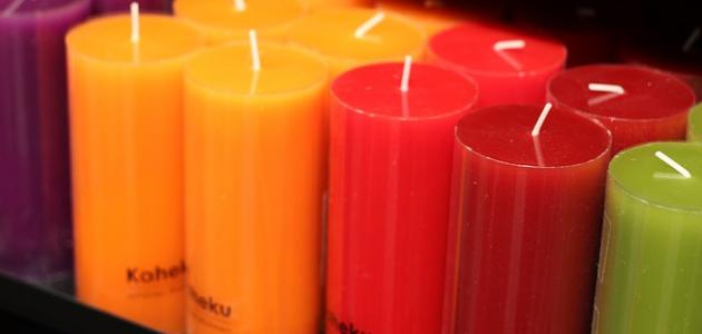 طريقة صنع الشمع