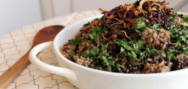 طريقة طبخ المجدرة السورية طريقة طبخ المجدرة السورية