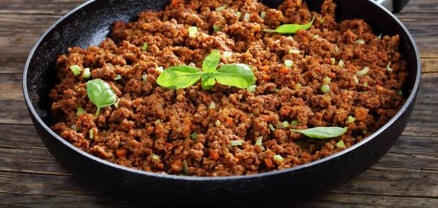 طريقة طبخ باللحم المفروم