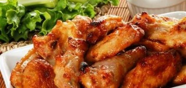 طريقة عمل أجنحة الدجاج الحارة طريقة عمل أجنحة الدجاج الحارة