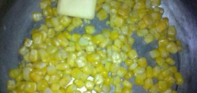 طريقة عمل الذرة بالزبدة طريقة عمل الذرة بالزبدة