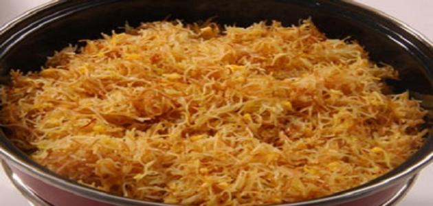 طريقة عمل الشعيرية بالسكر طريقة عمل الشعيرية بالسكر