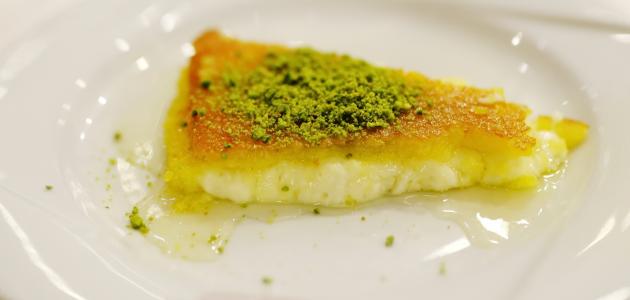 طريقة عمل الكنافة بالقشطة طريقة عمل الكنافة بالقشطة