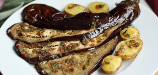 طريقة عمل المكدوس الفلسطيني طريقة عمل المكدوس الفلسطيني