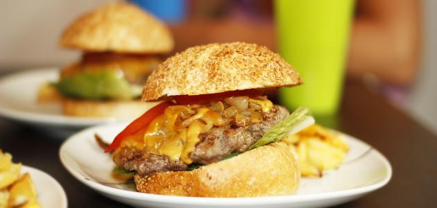 طريقة عمل برغر لحم صحي