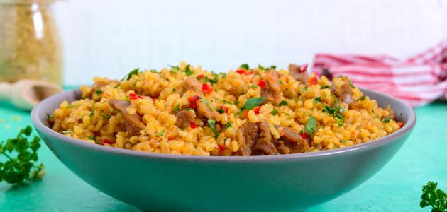 طريقة عمل برغل ببندورة السورية