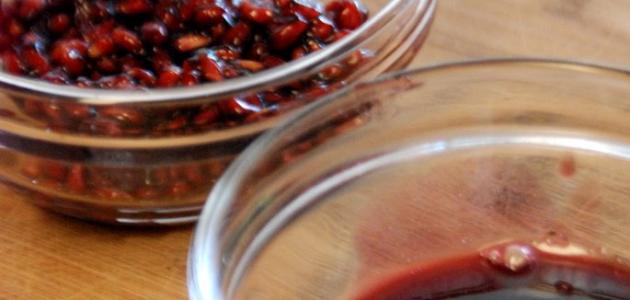 طريقة عمل دبس الرمان طريقة عمل دبس الرمان