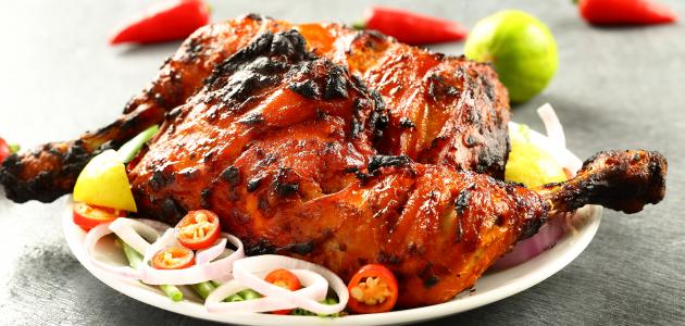 طريقة عمل دجاج هندي طريقة عمل دجاج هندي