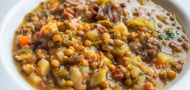 طريقة عمل رقاق وعدس طريقة عمل رقاق وعدس