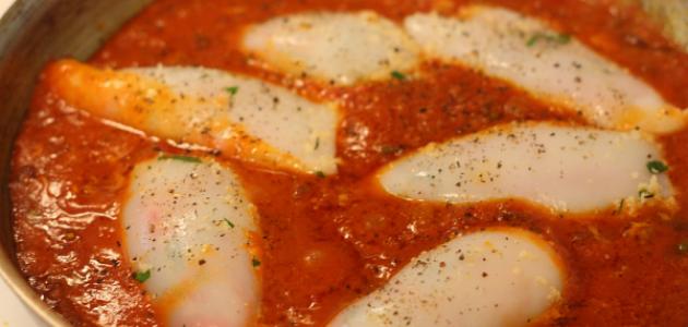 طريقة عمل سمك فيليه بالصلصة طريقة عمل سمك فيليه بالصلصة