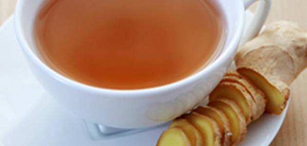 طريقة عمل شاي الزنجبيل طريقة عمل شاي الزنجبيل