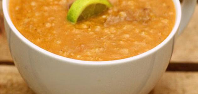 طريقة عمل شوربة الحب طريقة عمل شوربة الحب