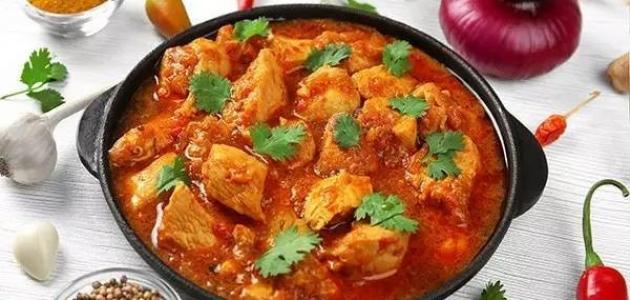 طريقة عمل صدور الدجاج بالكاري