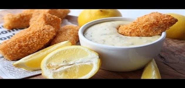 طريقة عمل صلصة السمك المقلي