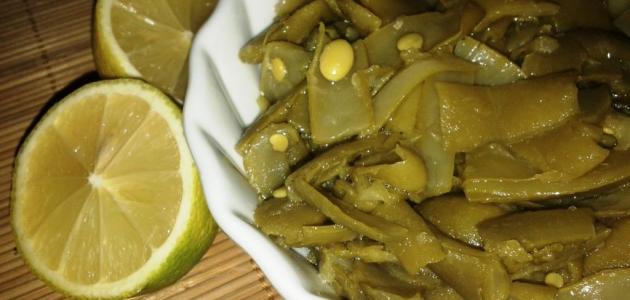 طريقة عمل فاصولياء خضراء بالزيت طريقة عمل فاصولياء خضراء بالزيت