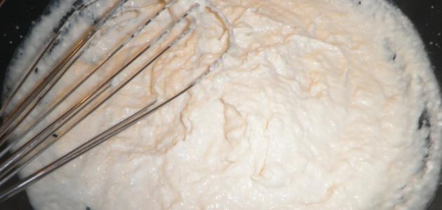 طريقة عمل قشطة الكنافة