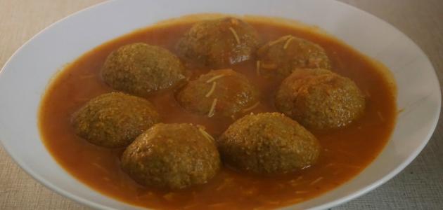 طريقة عمل كبة جريش