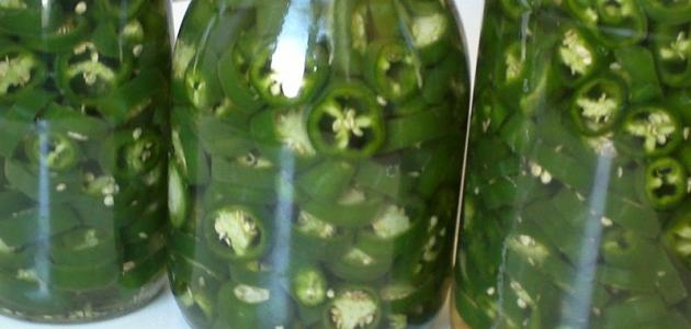 طريقة عمل مخلل الفلفل الحار طريقة عمل مخلل الفلفل الحار