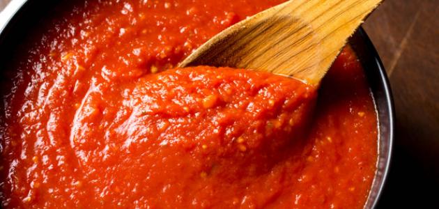 طريقة عمل معجون الطماطم في البيت