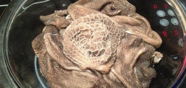 طريقة غسل الكرشة طريقة غسل الكرشة