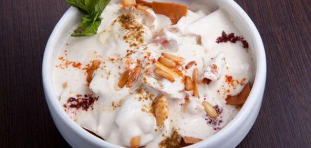 طريقة فتة الباذنجان باللبن طريقة فتة الباذنجان باللبن